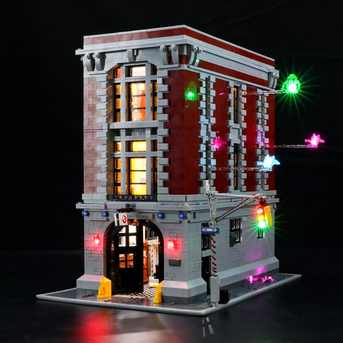BRIKSMAX LED Light Kit for Ghostbusters Fire Department - Compatible with Lego 75827 (LEGO Set Not Included)
