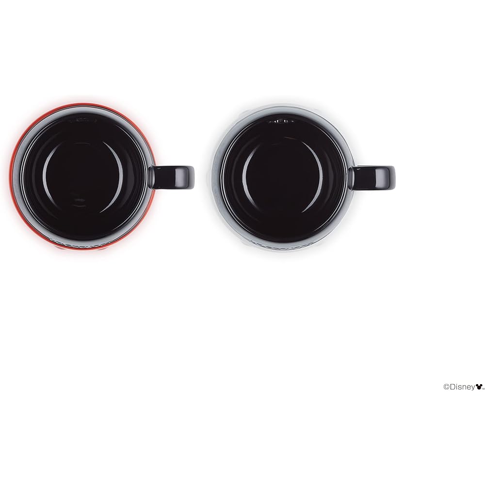 Le Creuset Disney Mickey & Minnie Mug 380ml (2 pieces) [Authorized Japanese product]