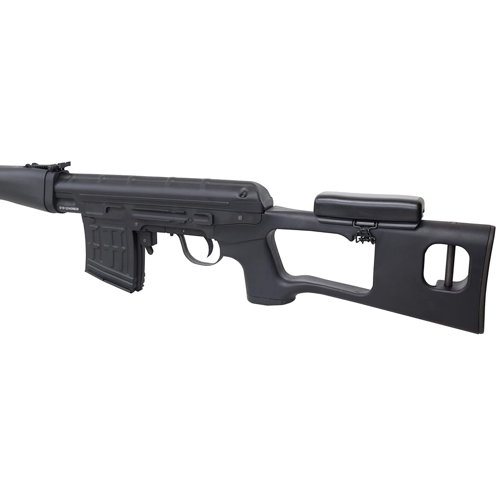 KING ARMS Air Cocking Gun SVD Dragunov Sniper Rifle Ultra Grade Black KA-AG-082