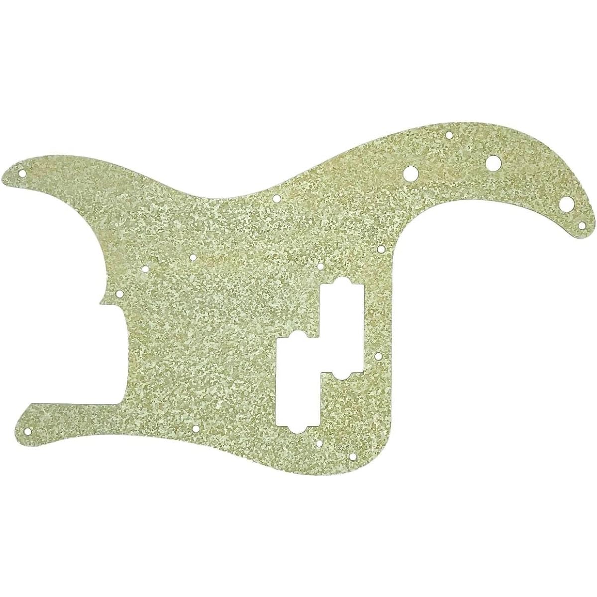 Anodized pickguard for Precision Bass (P-B) 50s Gold Compatible with instruments made based on the 50s model, such as Fender