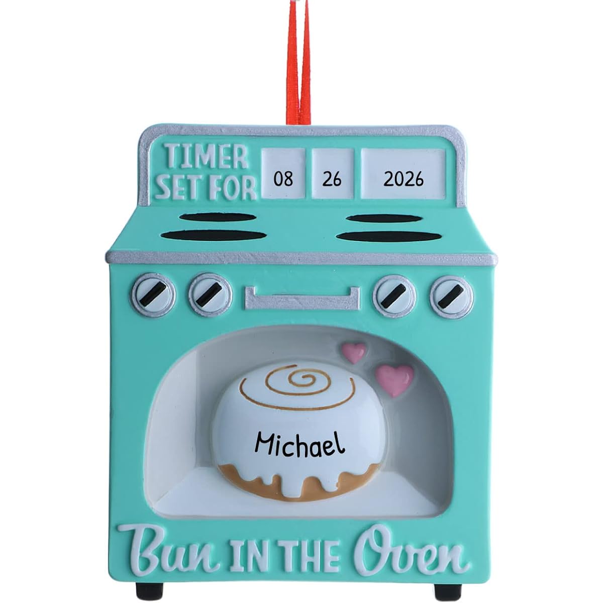 Personalized Baby Pregnancy Ornaments 2022 - Pregnancy Christmas Ornaments 2022 - Dumplings in the Oven We're Expecting Christmas Ornaments Baby Bump Ornaments Baby Coming Ornaments - Free Customization