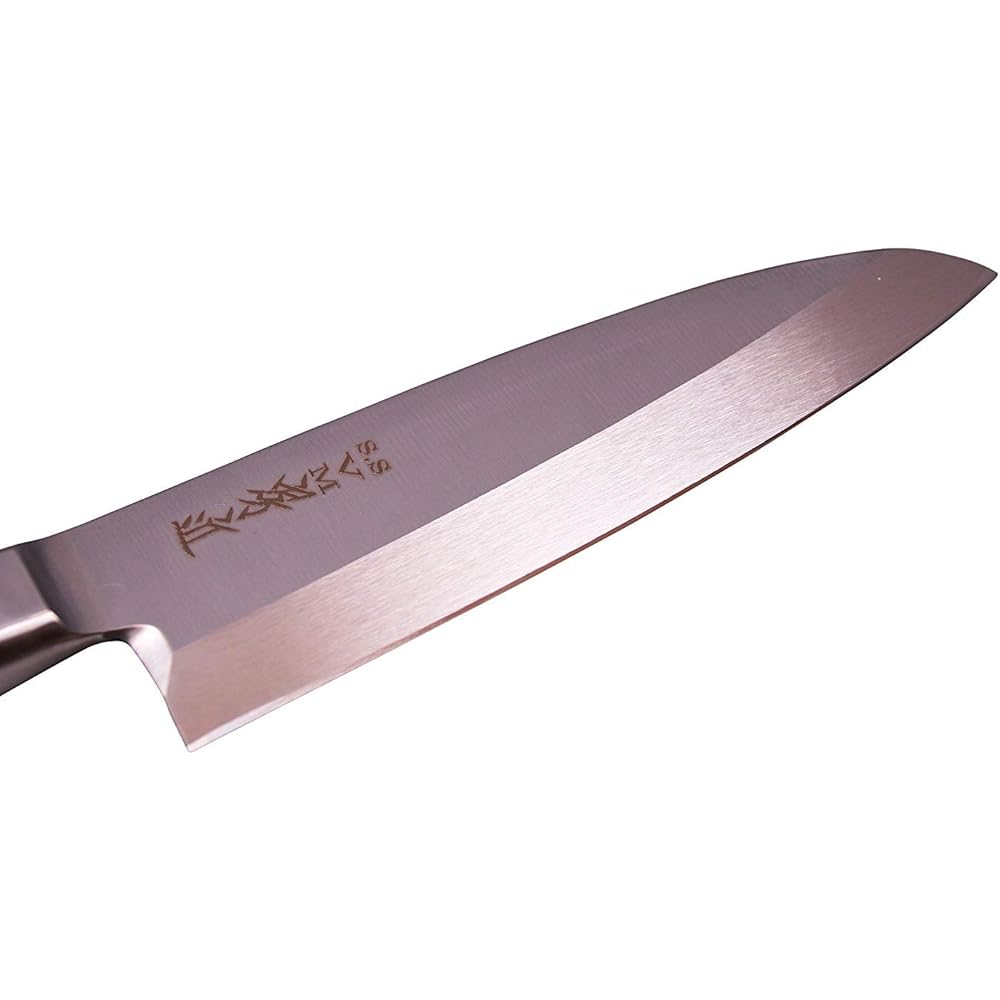 Toshu Giken Knife Fusachika VM Single Edge with Brim Deba Knife 150mm 5thick Japanese Knife Made in Japan 11555