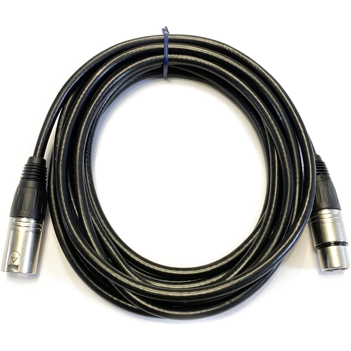 FOWIUNYE 7 Pin XLR Connector Cable XLR Microphone Cable Balanced Male to Female Connection for Microphone and Audio Interface Straight Female to Male XLR Plug Cable (5 Meters)