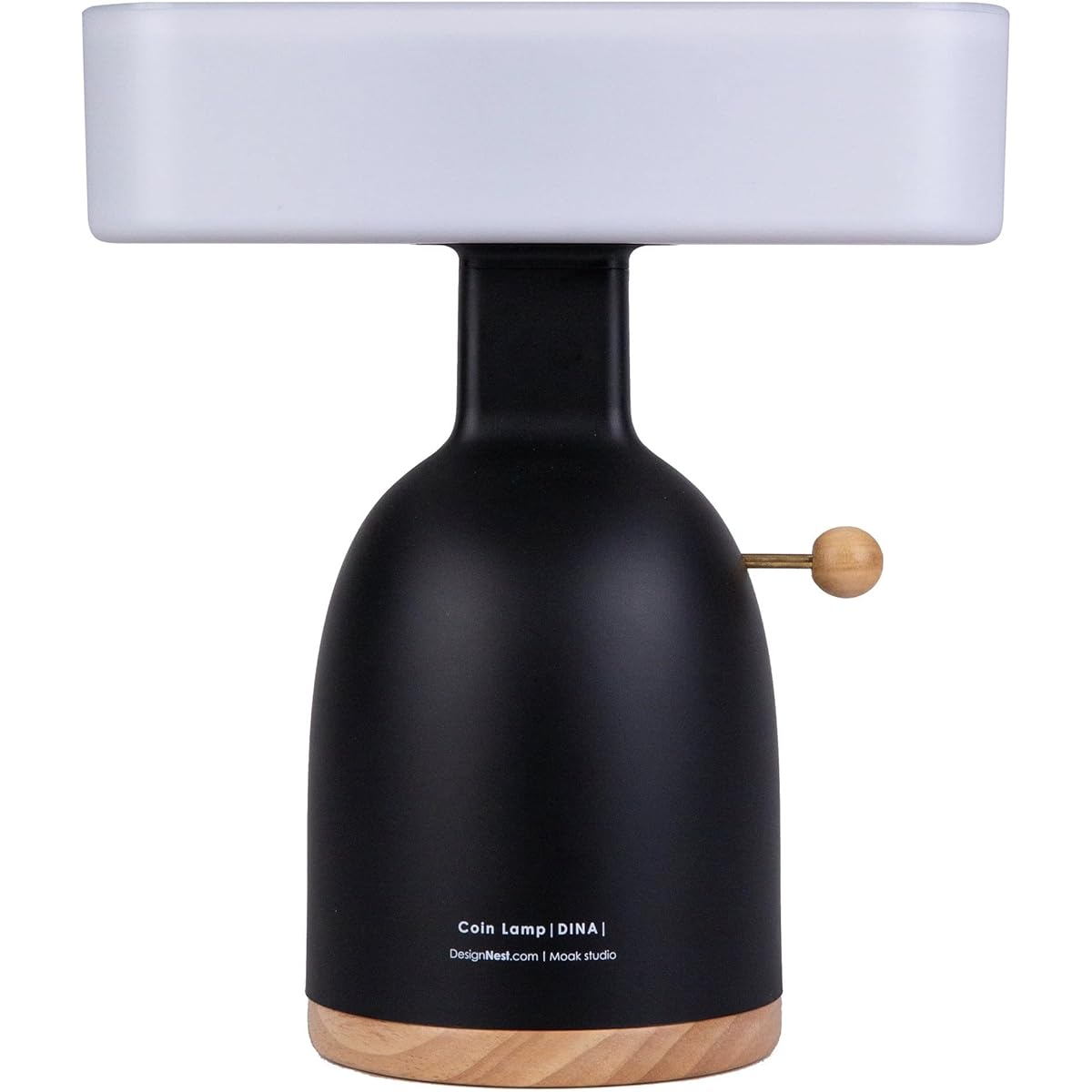 CoinLamp | DINA | DesignNest Piggy Bank Piggy Bank Desk Lamp Coin Activated Lamp Bedside Lamp Table Lamp