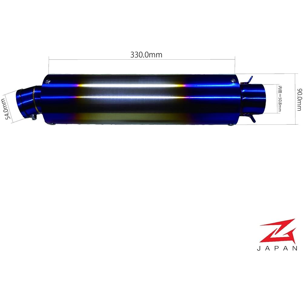 [YAMAHA]YZF-R25/R3('14~) MT-25/03('15~) Slip-on muffler JBK-RG10 EBL-RH07J 2BL-RH13 2BK-RG43 Product number [T-1] ZG JAPAN Original