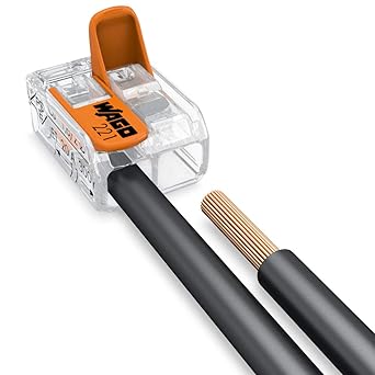 WAGO WAGO Japan WFR series one-touch connector clear 2 wires 100 pieces WFR-2