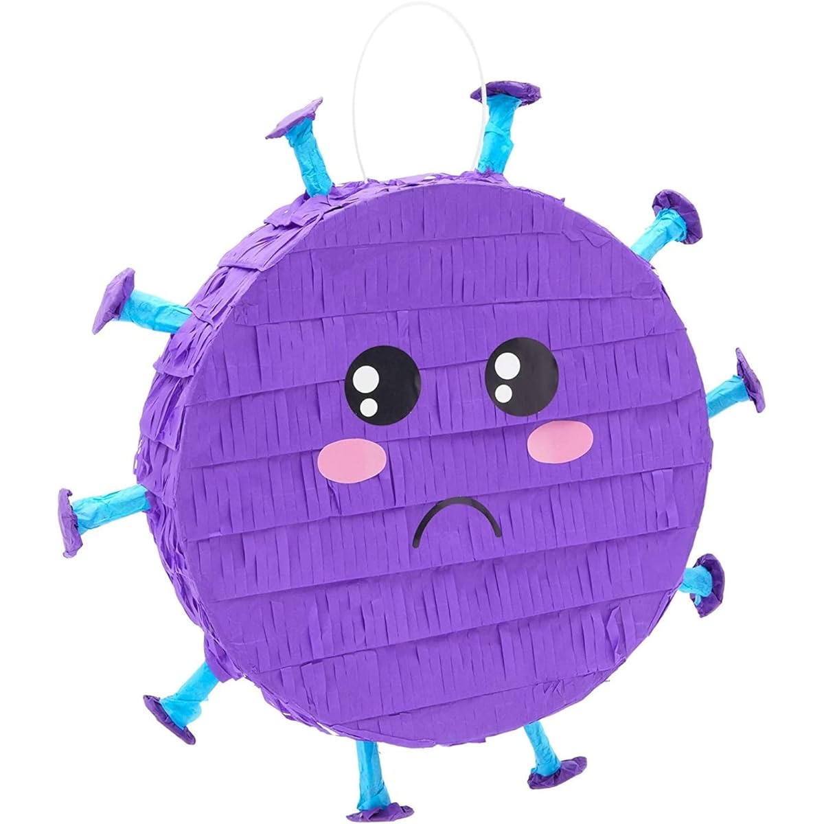 Round Purple Small Pinata for Home Party