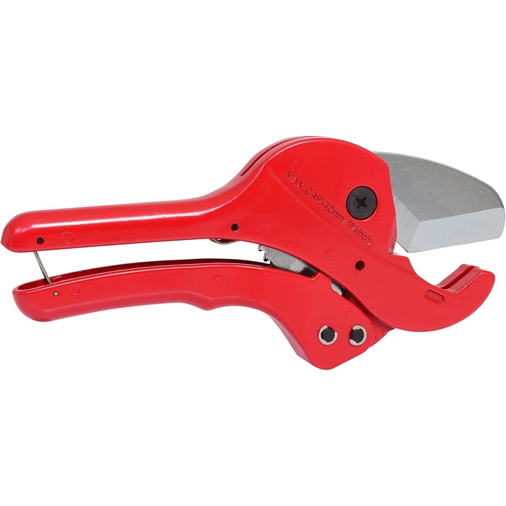 KS TOOLS Automatic plastic pipe cutter 0-42mm L=230mm Automatic plastic pipe cutter 0-42mmL=230mm 222.0005