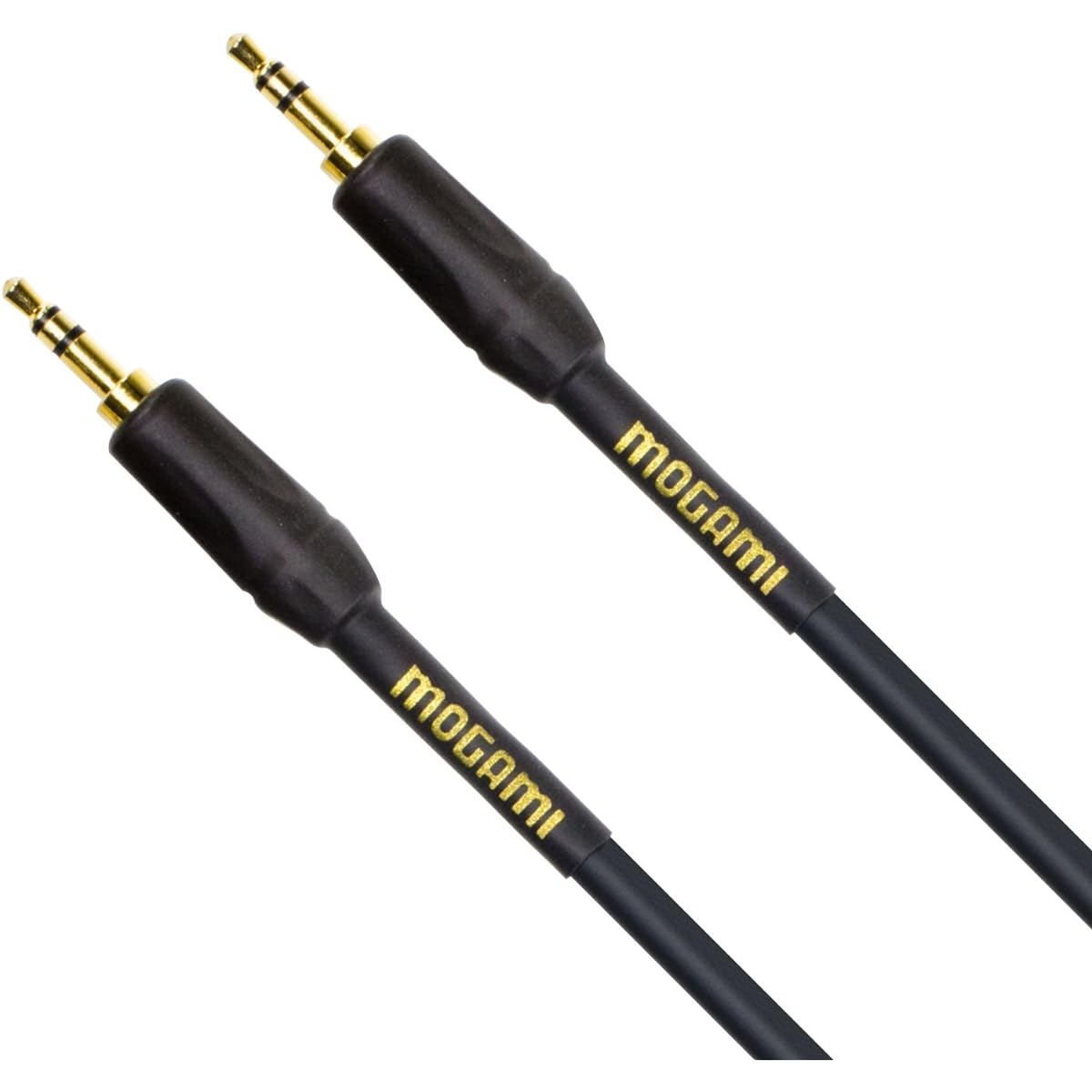 Mogami GOLD 3.5-3.5-20 Stereo Audio Patch Cable 3.5mm TRS Male Plug Gold Contact Straight Connector 20ft