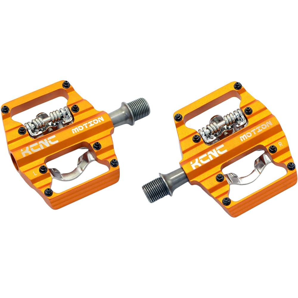 KCNC KPED13 Lightweight MTB Clipless Platform Pedals, Gold, SK2552, KPED13-001-G