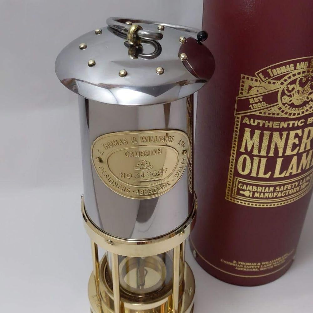 E.Thomas & Williams Miner's Lamp (Silver)