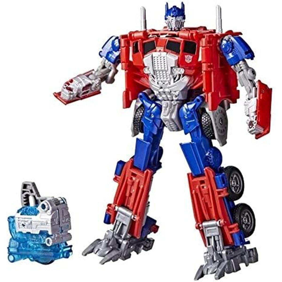 Hasbro Transformers Rise of The Beasts Autobots Unite Optimus Prime Action Figure with Core Accessories Ages 6+, F4914, Red, Gray, Blue, Silver.