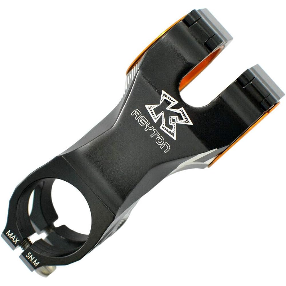 KCNC REYTON MTB ±25 Degree Stem 31.8mm / 35mm x 70mm, Anodized Black, ST37-25-70-35-BK-OE, SK2201