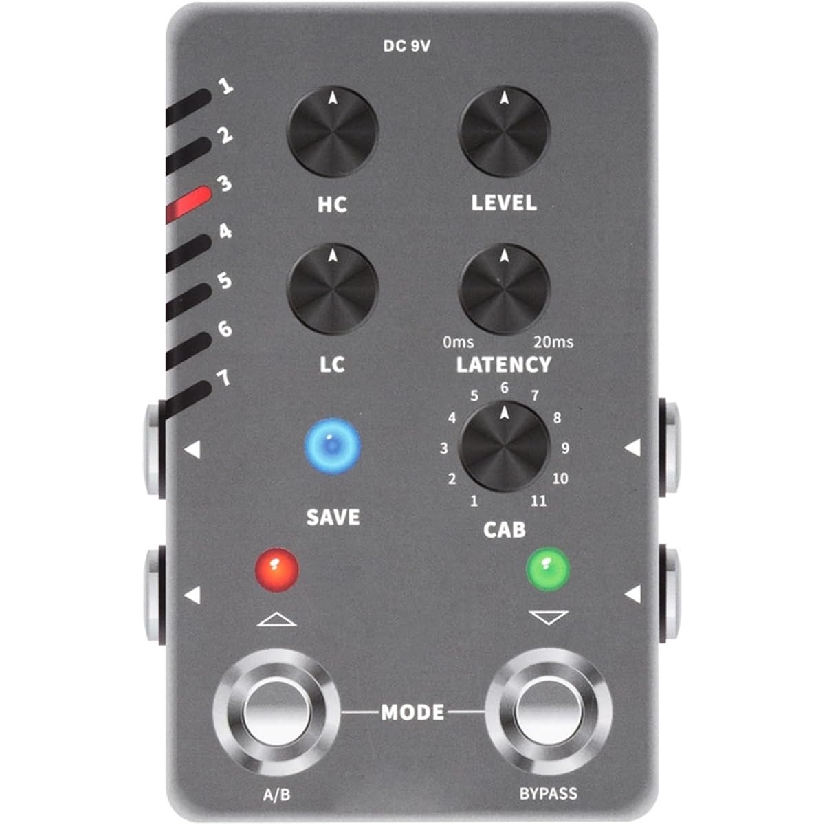 Modulation Guitar Pedal Cabinet Simulation Pedal Dual Channel Cabinet Simulation Guitar Effect Pedal
