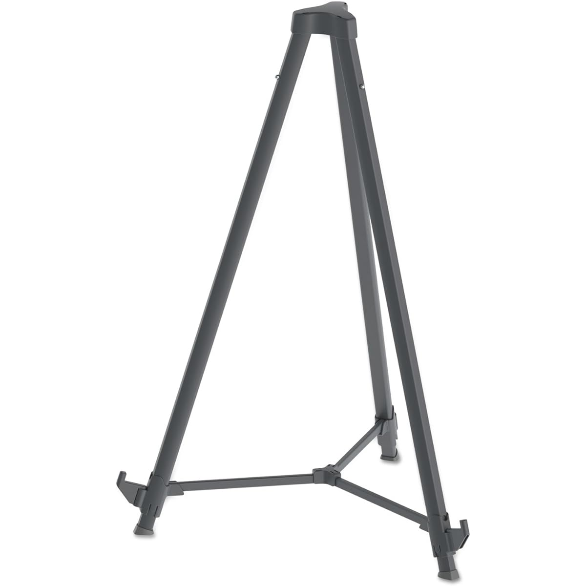 MasterVision FLX11404 Quantum Heavy Duty Display Easel, 35.62" - 61.22" Height, Plastic, Black