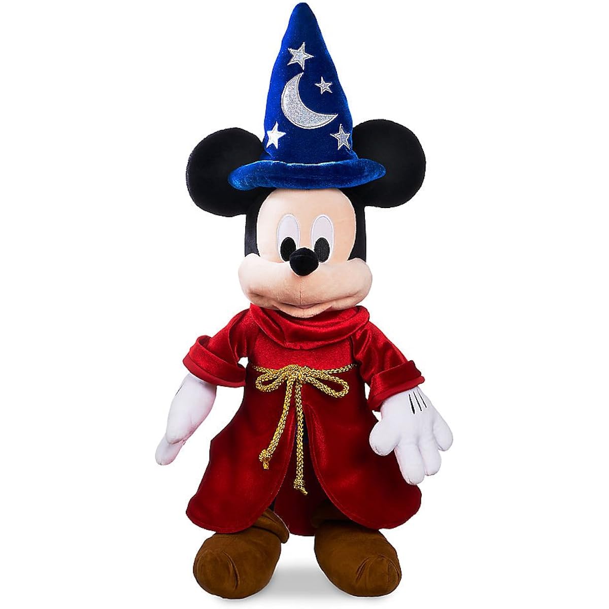 Disney Wizard Mickey Mouse Plush Toy Fantasia Medium Size
