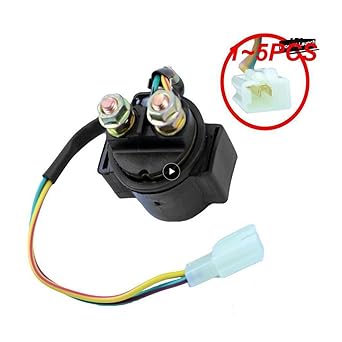 Solenoid Relay 1~5pcs GY6 50cc 125cc 150cc 250cc ATV Ignition Coil Starter Solenoid Relay Scooter ATV Moped Motorcycle Replacement