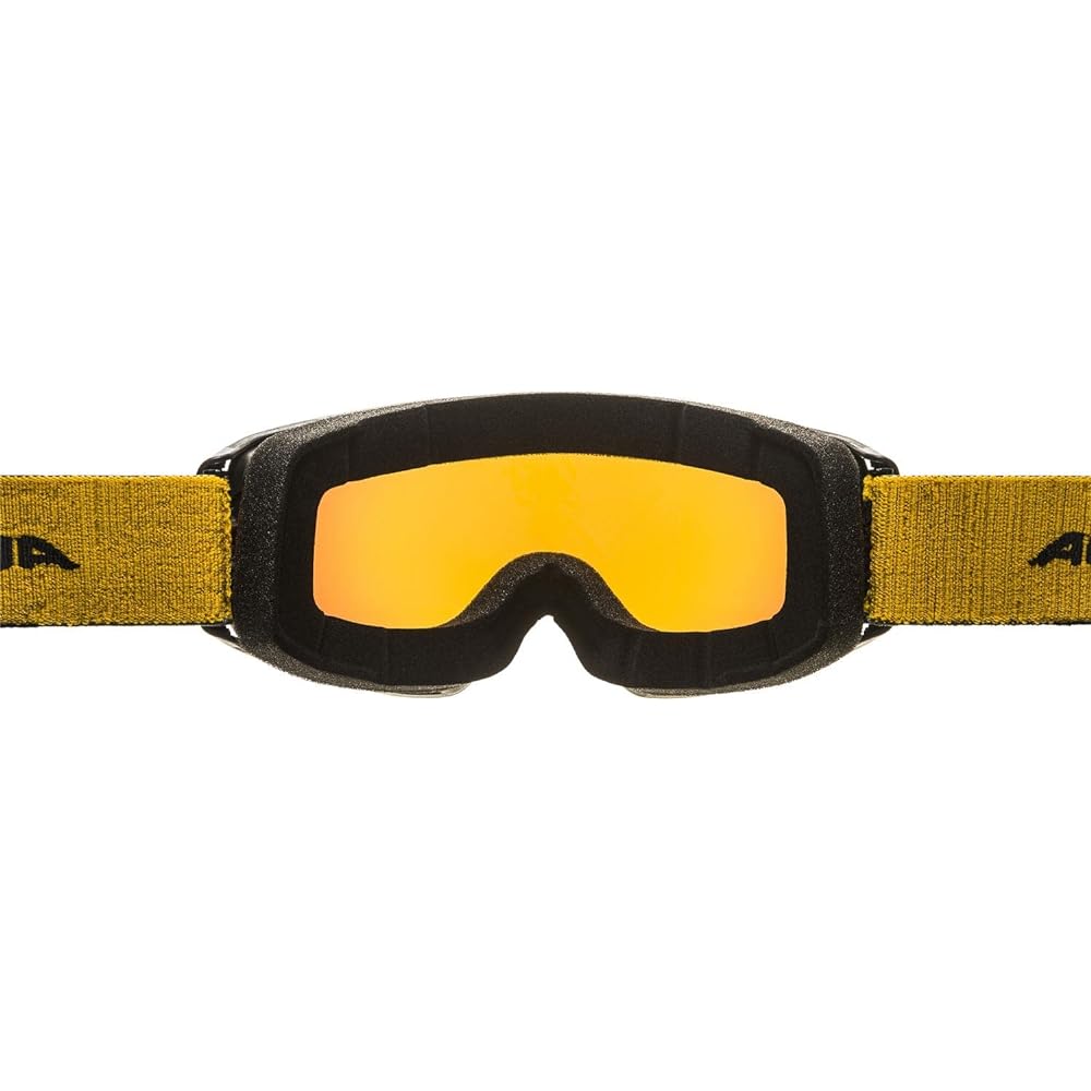 [Alpina] Ski Snowboard Goggles, Unisex, High-contact Mirror Lens, Anti-Fog, Can Be Used with Glasses, DOUBLE JACK Q LITE