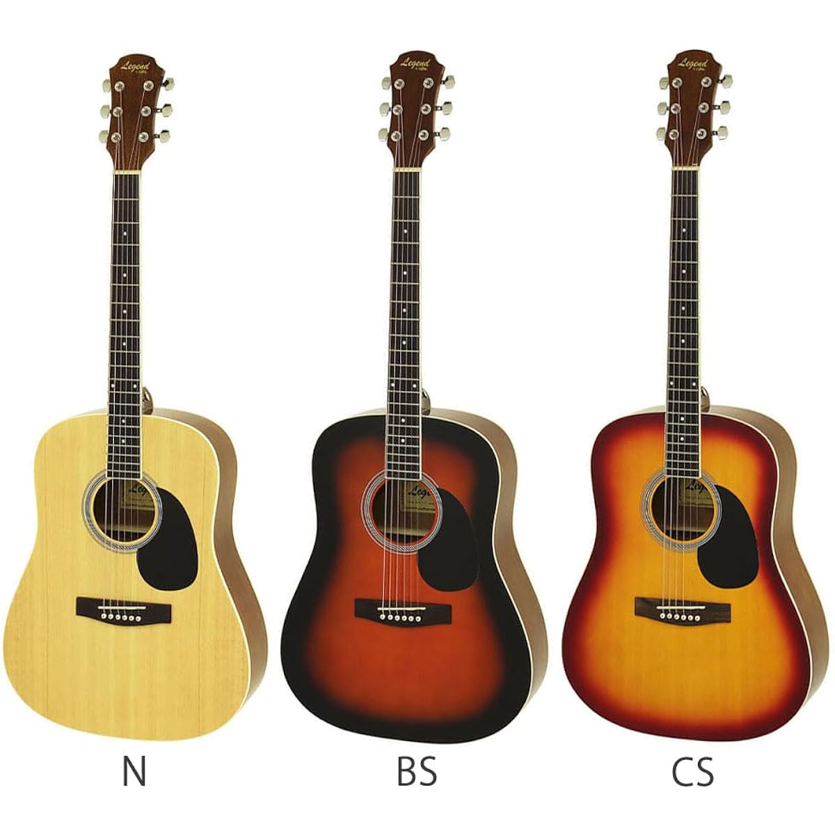 LEGEND WG-15 Acoustic Guitar Beginner 12-Piece Set N Legend