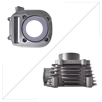 waltyotur Cylinder Piston Head Gasket Top End Kit Replacement Yamaha Bear Tracker 250 YFM250X YFM250B YFM250XH Hunter Edition 1999-2004