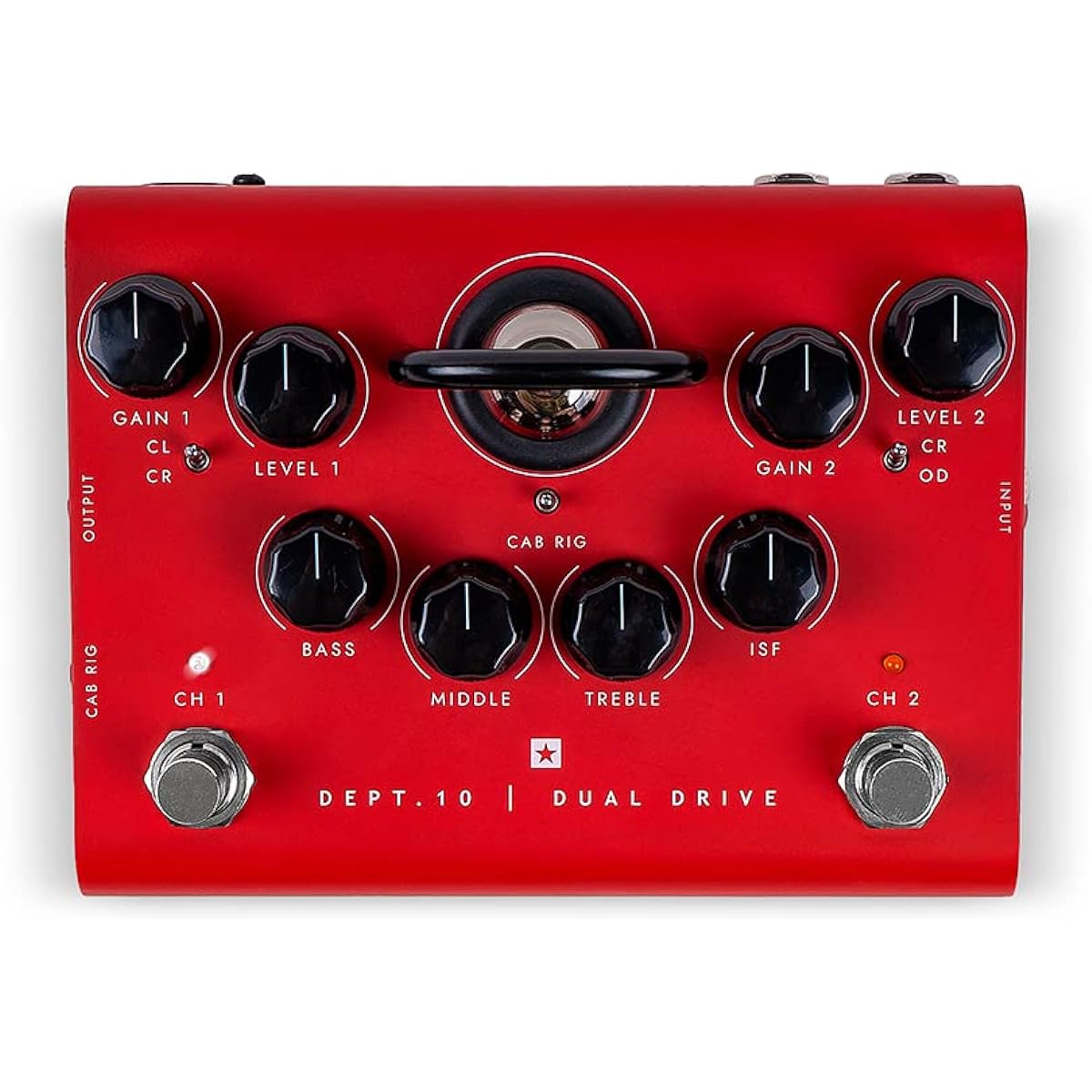 Blackstar Guitar Effector Dual Overdrive DEPT.10 DUAL DRIVE Using Triode Vacuum Tube ECC83