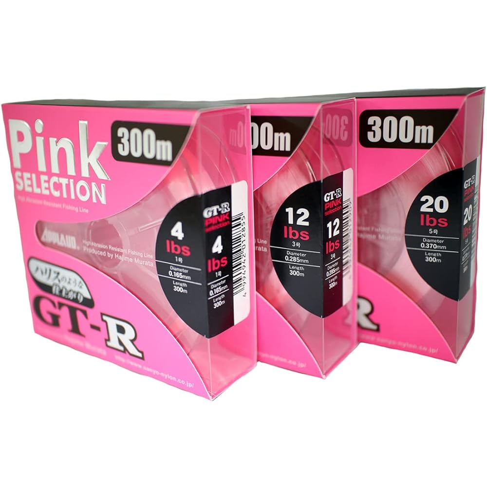 Sanyo Nylon Appload GT-R Pink Selection 300m