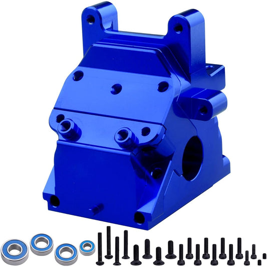 AllinRC Aluminum Gearbox Case Set HD 6S Arrma Kraton Typhon Notorious Outcast Mojave Infraction Felony Talion Limitless BLX AR310854 (Navy Blue)