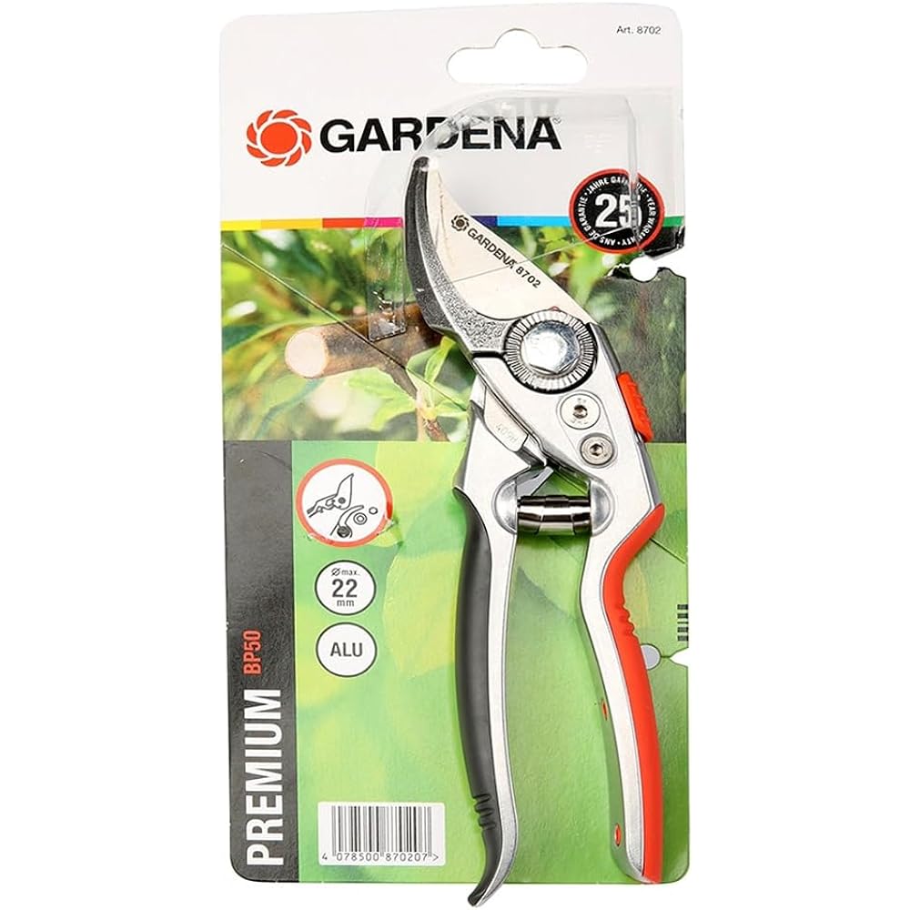 GARDENA Pruning Shears Bypass Type B+/L Premium Compatible with Diameter 24mm 8702-20