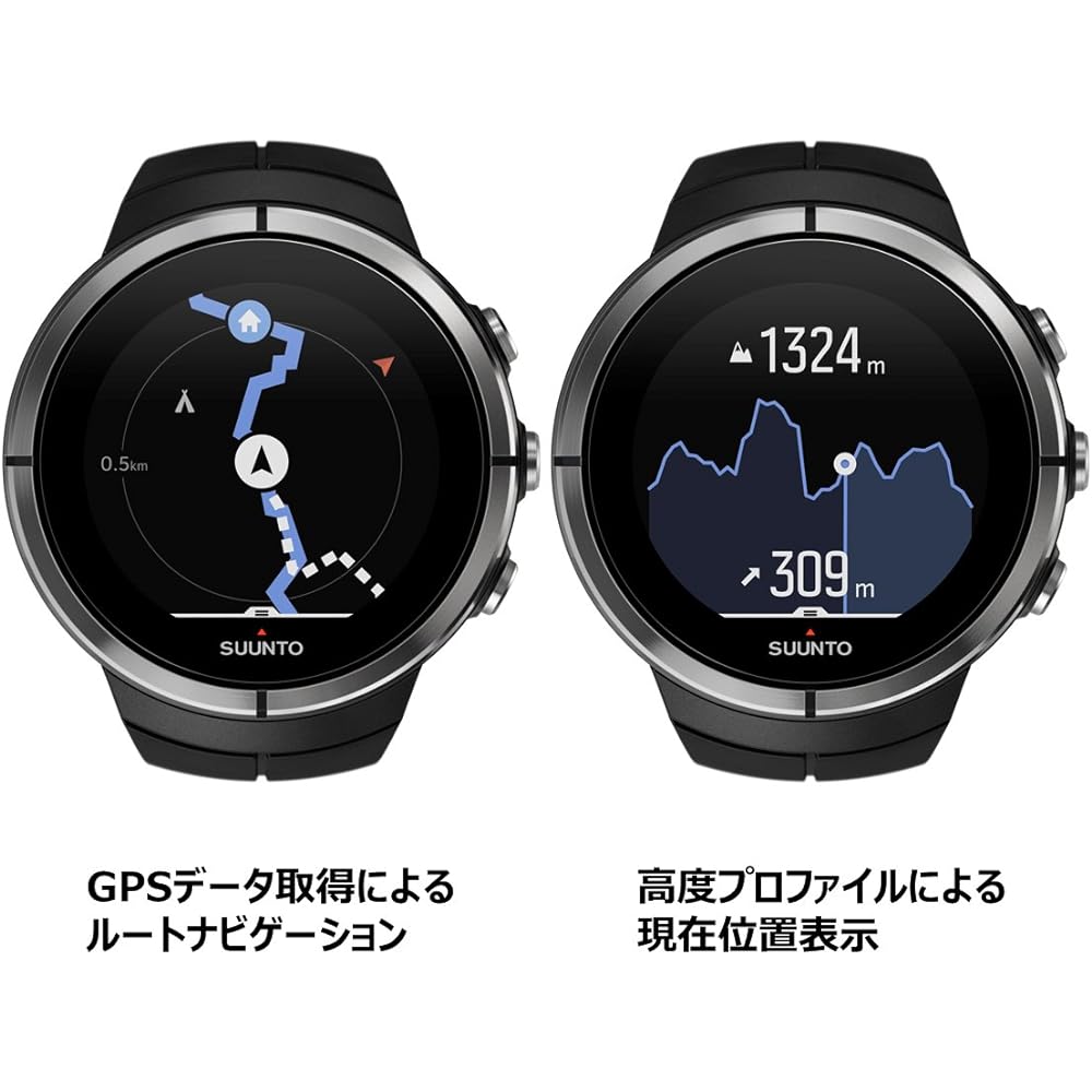 SUUNTO SPARTAN ULTRA HR (Suunto Spartan Ultra HR) Smart Watch GPS Mountain Climbing Trail Running [Japanese Genuine Product]