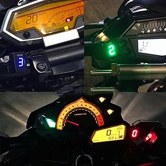 Digital Meter Display Motorcycle Gear Indicator Suzuki Vstrom DL 1000V 1000XTV Boulevard C90 C109R C109T C109 RT Intruder C1500 C1800R Gear Displ Indicator Meter Display