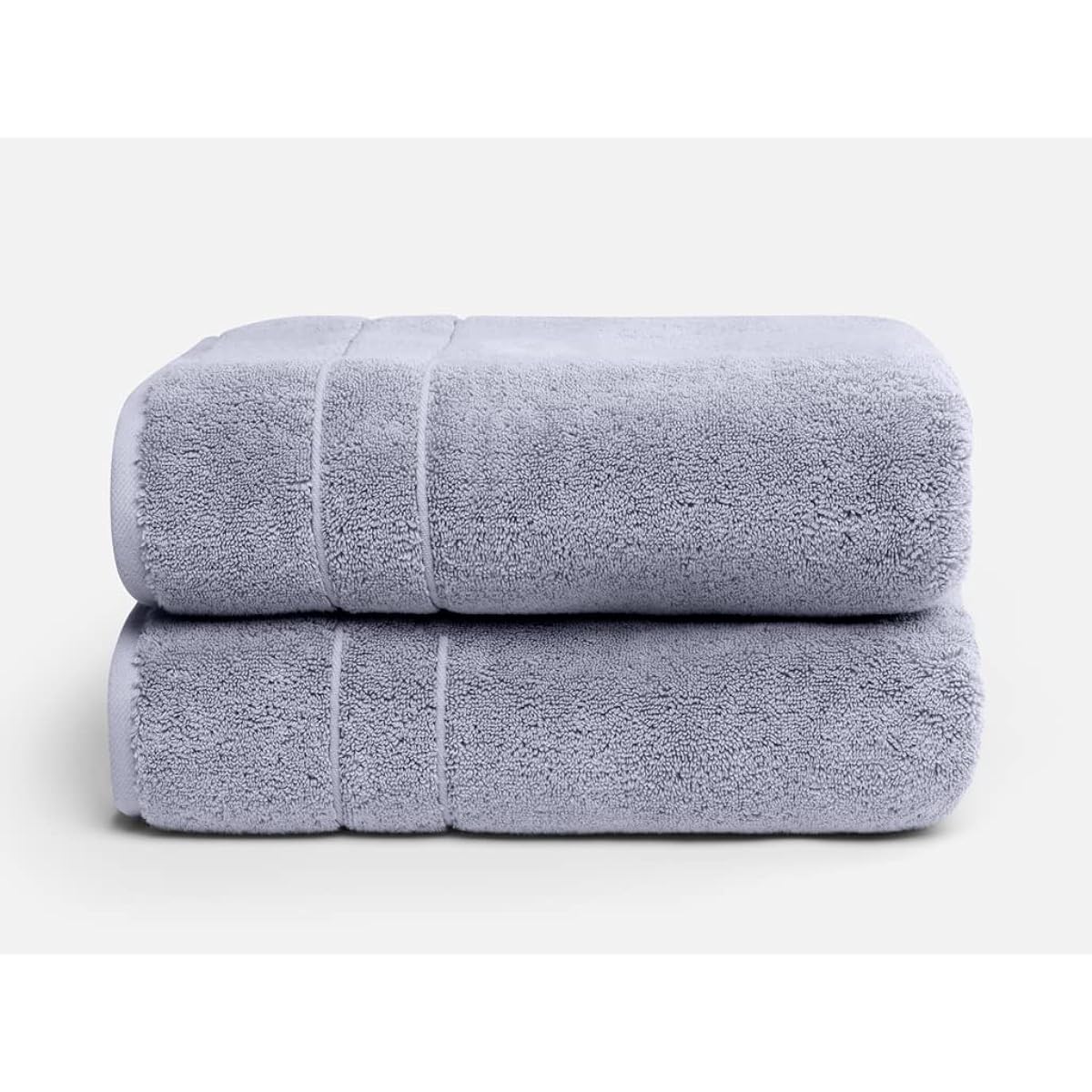 Brooklinen Bath Towels, Smoke Super-Plush - Set of 2