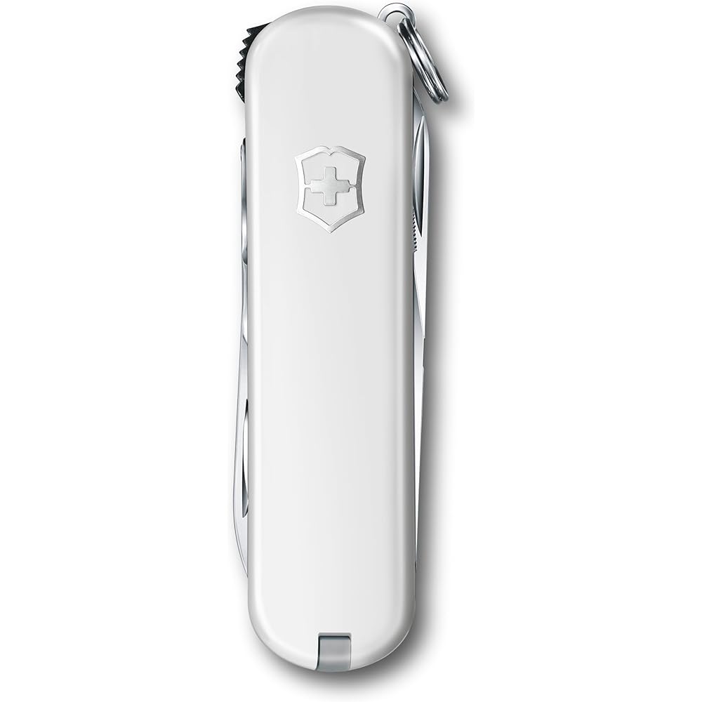 VICTORINOX Nail Clip 580 Nail Clipper, Nail Clipper, Nail Cleaner Included, Nail File Equipped, 8 Functions, Disaster Prevention Goods, First Aid, Stainless Steel, Rust Resistant, Compact, Gift Present [Domestic Genuine Product]