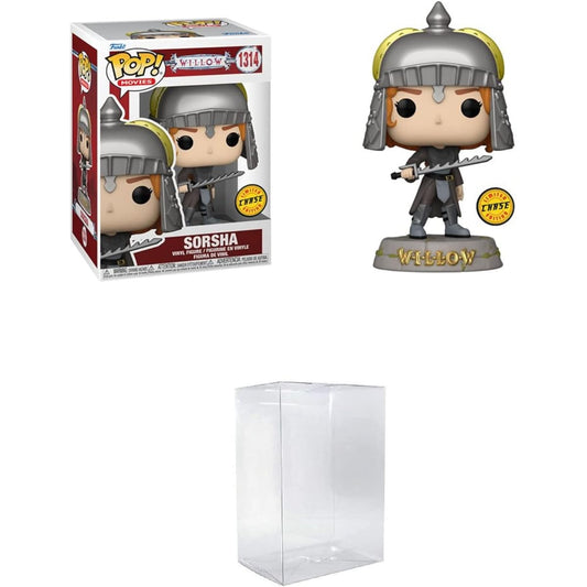 Funko Pop! Willow - Sorsha Chase Vinyl Figure with Byron's Attic Pop Protector