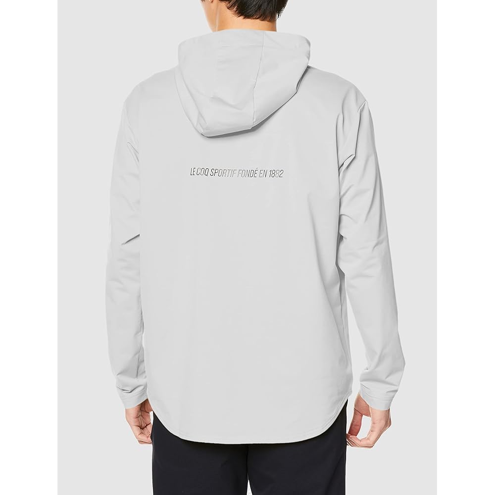 [Le Coq Sportif] Long Sleeve Shirt Sweat Absorbent Quick Drying Stretch UPF15 Hooded Golf QGMVJB02 Men's