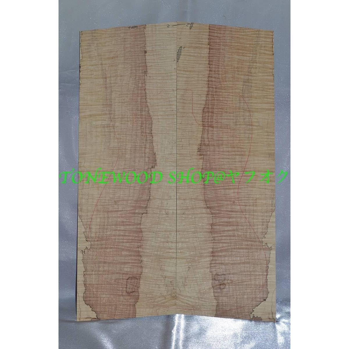 spalted maple Bookmatch decoration guitar guitar production homemade craft finest top material maple No.408