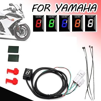Digital Meter Display Yamaha XJ6 FZ6 Fzh150 Fzh 150 Bt1100 Bulldog BT 1100 Ralder Roadllner Motorcycle Accessories Gear Indicator Speed Display Indicator Meter Display