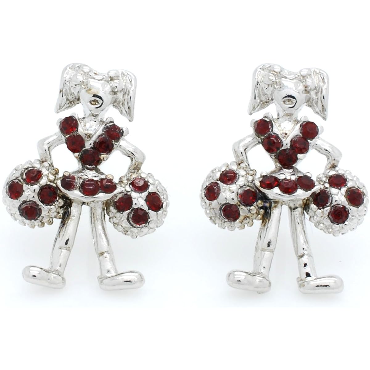 Violet Victoria & Funster Cheer Earrings Cheerleader Post Earrings
