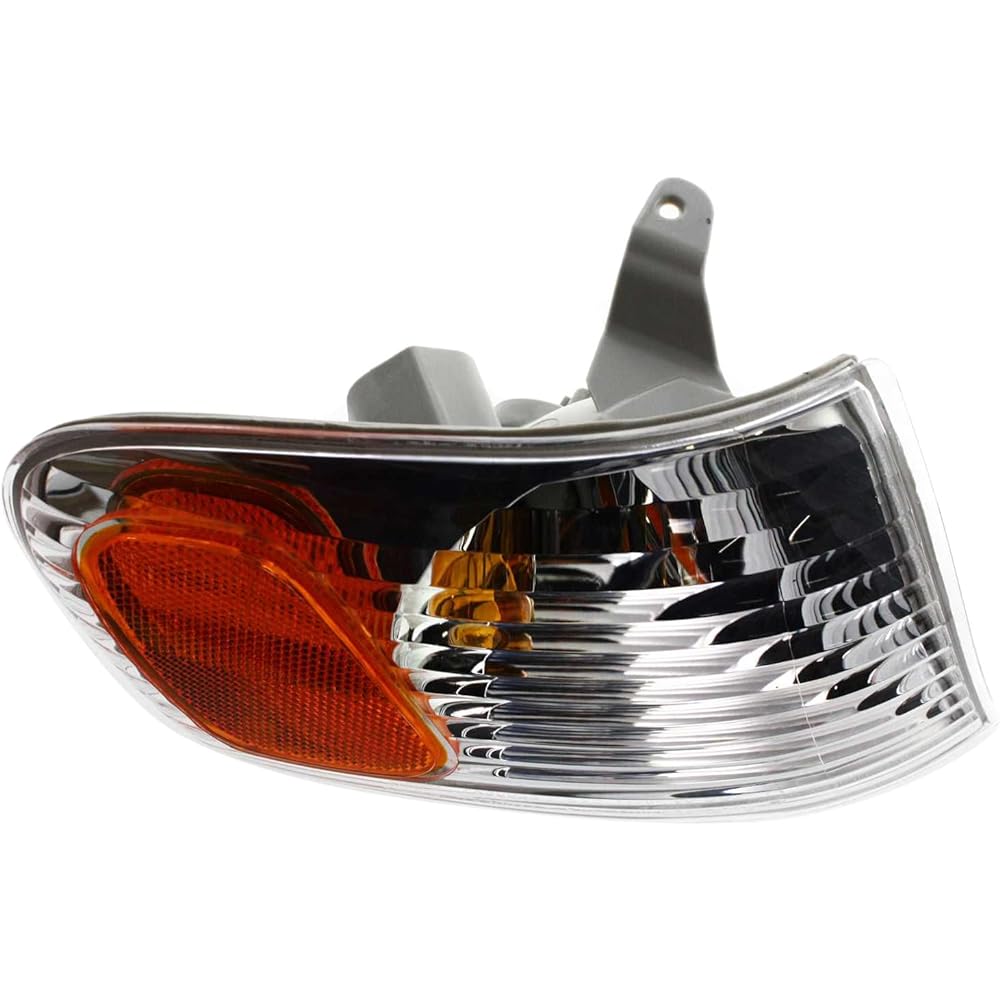 GO-PARTS - 2001-2002 Toyota Corolla Turn Signal Light Assembly/Lens Cover - Front Right (Passenger) Side Sedan Replacement 81510-02070 TO2531137