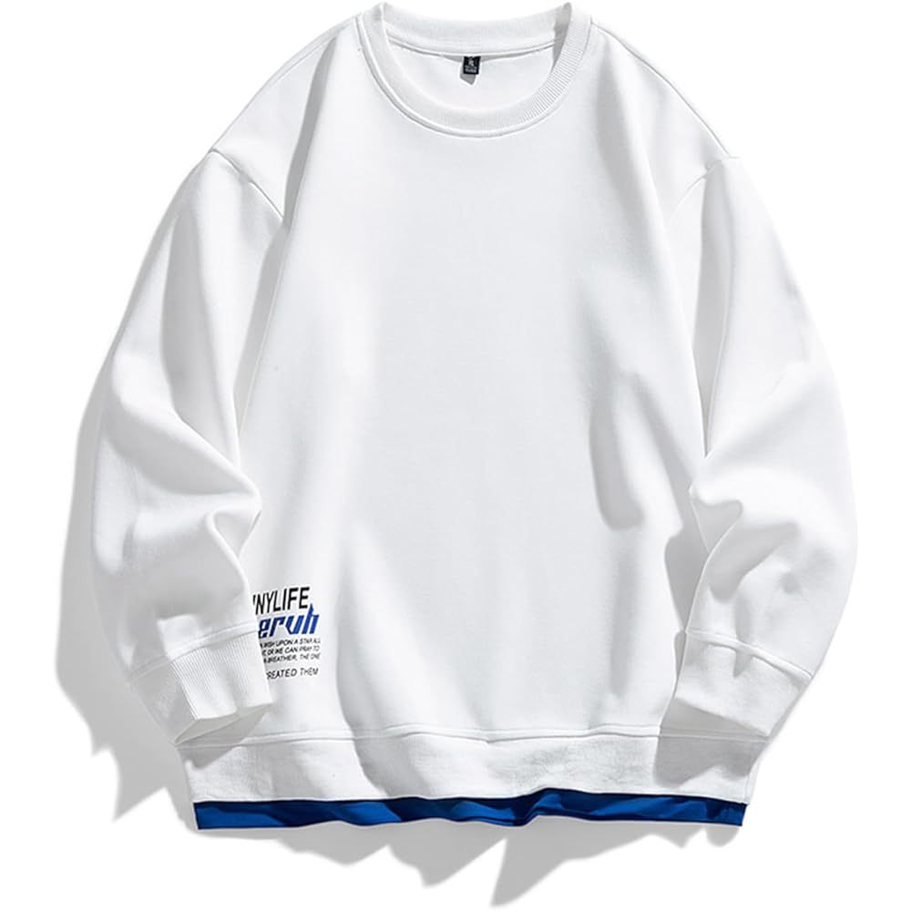 [Bon amixyl] Top and Bottom Set Men's Setup Running Wear Pullover Long Sleeve Men's Trainers Wear Training Wear Spring/Autumn/Winter Clothes Sports Loungewear
