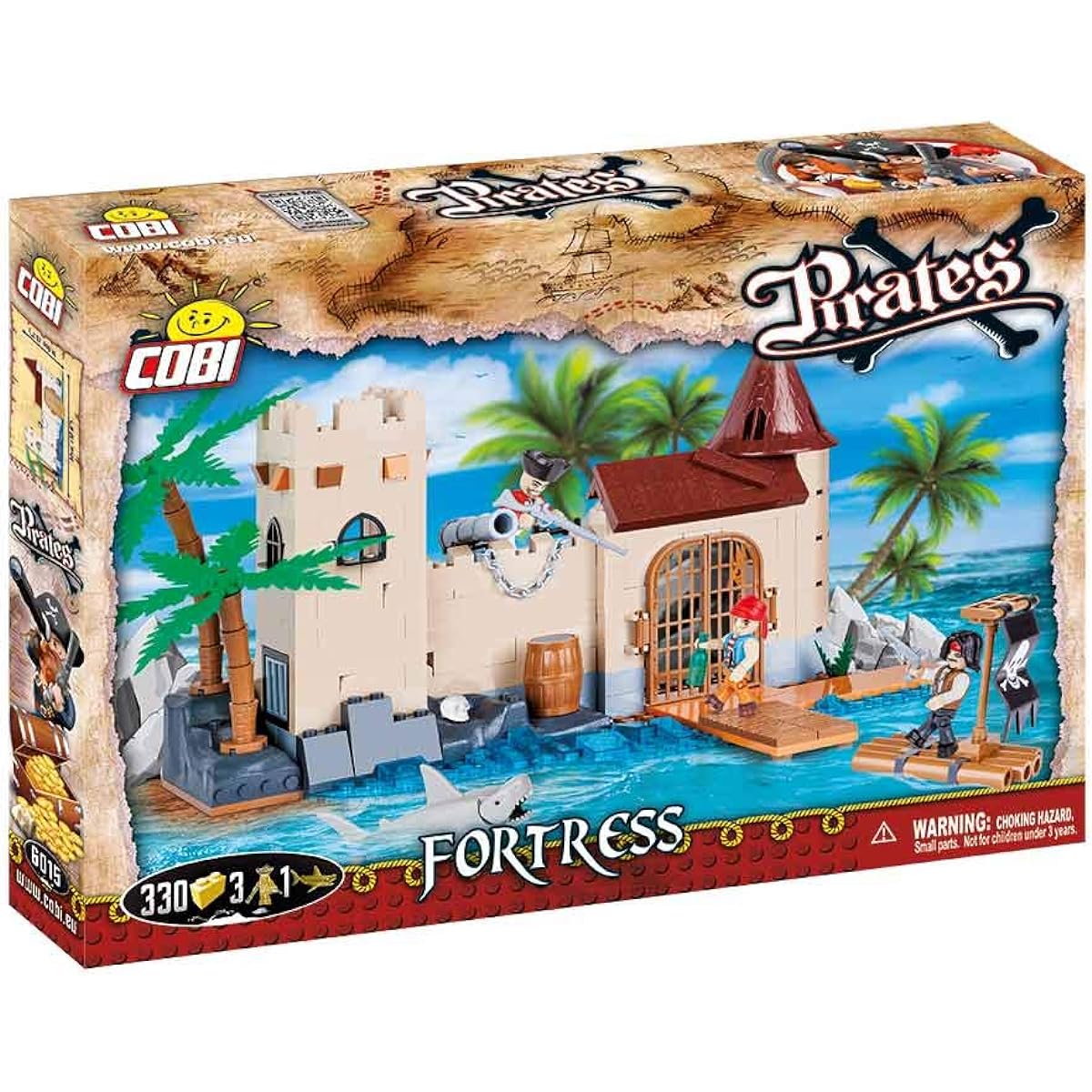 Cobi Pirates Fortress Model Building Kits (330 pieces), multicolor