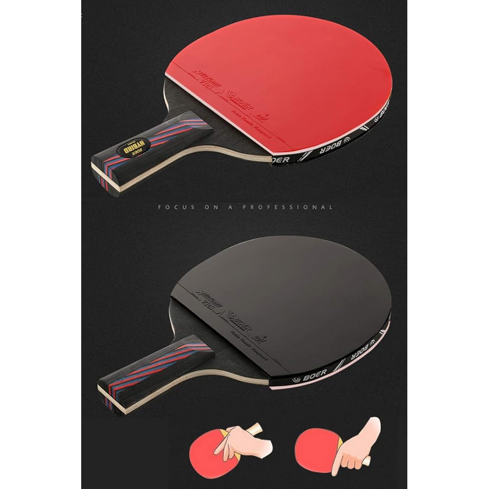 BEATON JAPAN Table Tennis Racket Shake Hand Authentic Case Included (Long Hand)