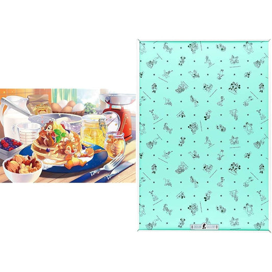 1000 Piece Jigsaw Puzzle Disney Sweet Temptation (51x73.5cm) [Pure White] & Aluminum Puzzle Frame Disney Safety Panel for 1000 Pieces White (51x73.5 cm) [Set Purchase]