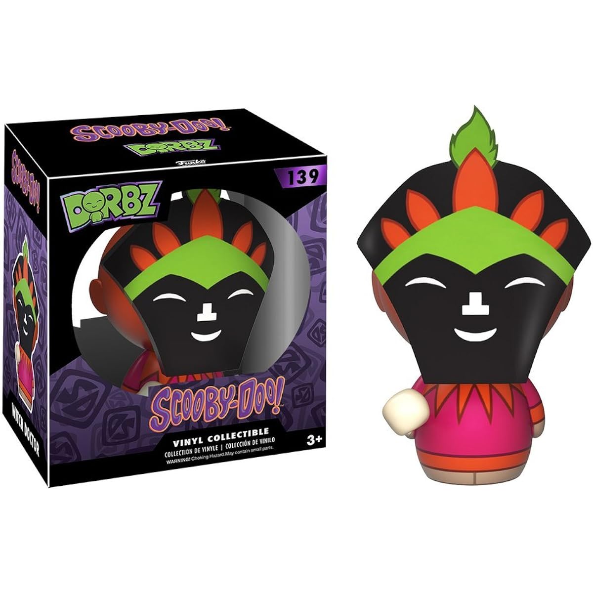 Funko - Figurine Scooby Doo - Sorcerer Vaudou Dorbz 8cm - 0849803077167