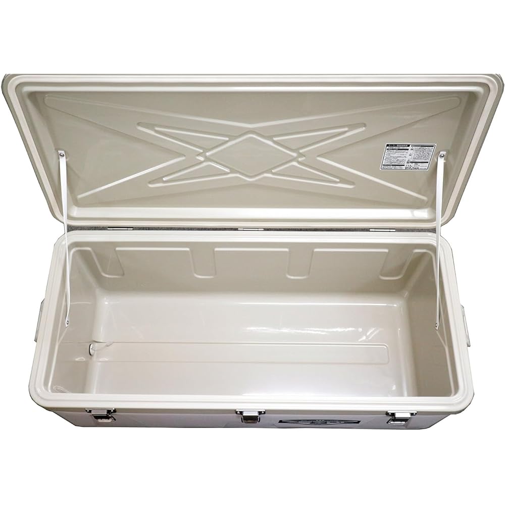Hidekazu (SHU-WA) Cooler Box Big Leisure Cooler 75SDL White