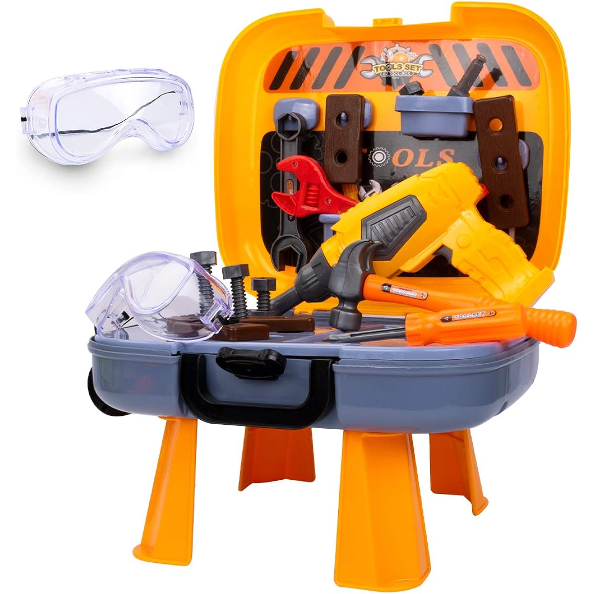 UNIH Toddler Tool Set for 2-4 Years Old Kids Learning Tools Bench Toddler Boys Toys 2 Years Old Gift