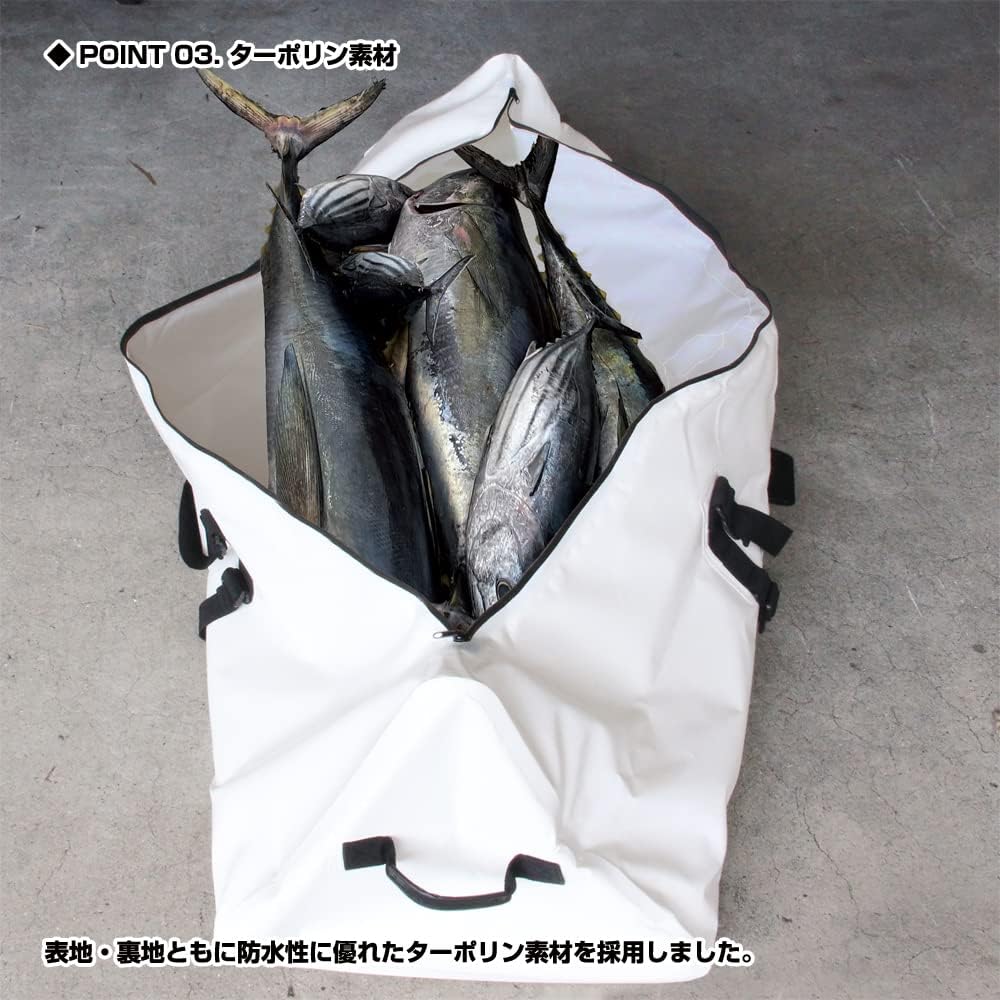 [Large cold fish carry/waterproof tarpaulin fabric + heat insulation cushion] Fishing bag PROX cold triangle yellowtail bag (120)/tuna (150/200) bag (product code: PX256120W/PX257150W/PX257200W)