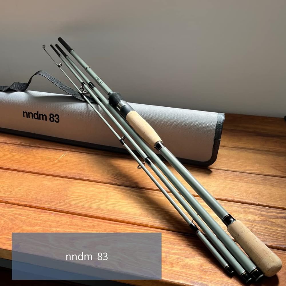 Azzurro Compact Rod NNDM Spinning 5.3f / 6.3f / 8.3f Lure Rod Pack Rod Fishing Rod [Fishing Camping Bicycle Train Travel Stylish Cute]
