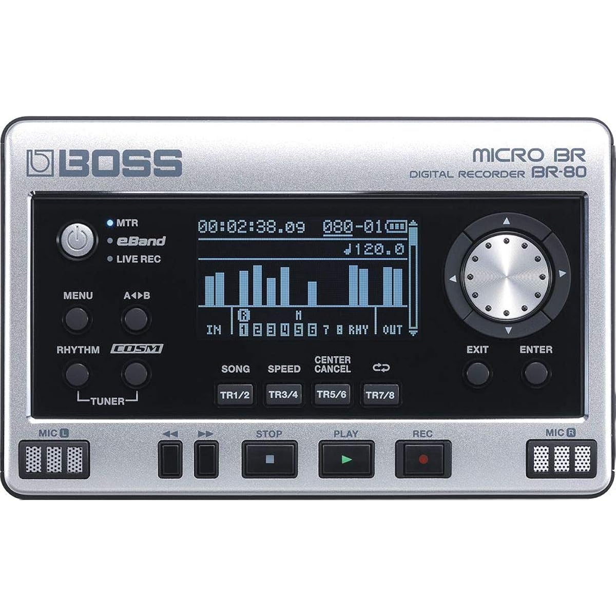 BOSS Mobile MTR MICRO BR BR-80 Digital Recorder