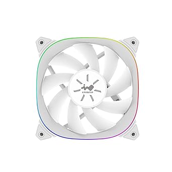 IN WIN Development INWIN ARGB LED equipped 120mm square design case FAN white model 3 piece set Sirius Extreme Pure 3PK [ FN-ASE120P-3PK ]