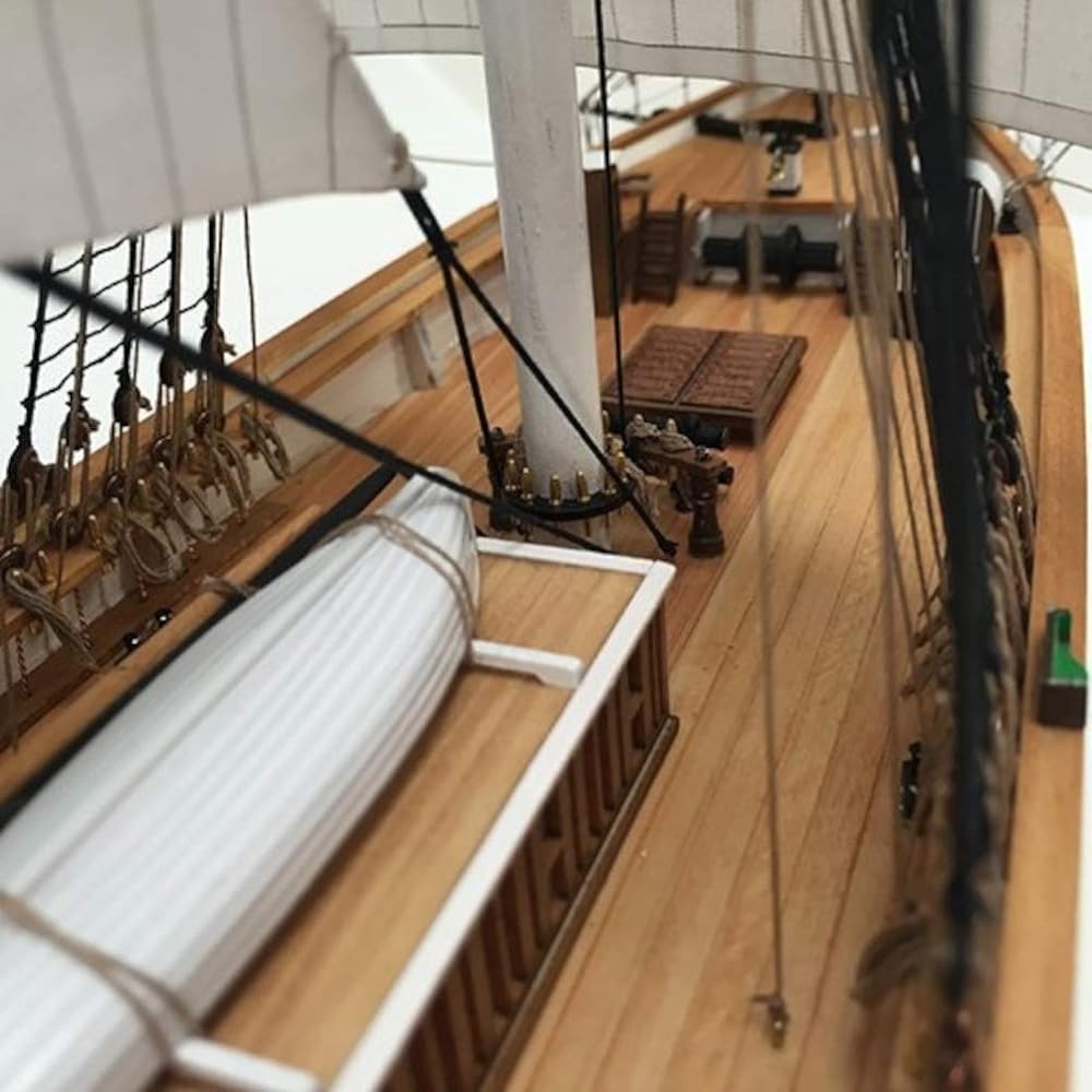 Woody Joe 1/100 Cutty Sark with sail wooden model assembly kit